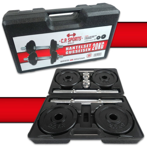 CP SPORTS Premium Dumbbell set 2x10kg(G75-1) 2x