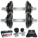CP SPORTS Premium Håndvægtsæt 2x10kg(G75-1) 2x