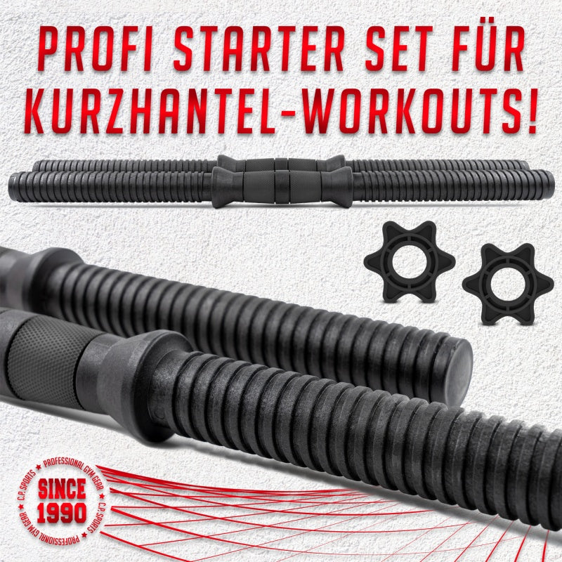CP SPORTS Dumbbell bar (hantli vars) 50cm X 30mm (H2-11) 2tk