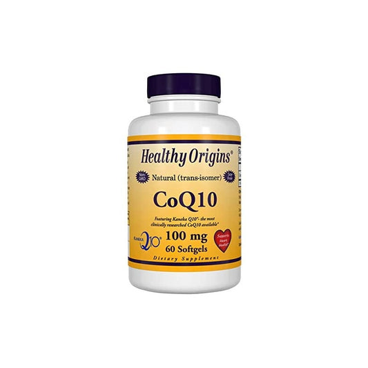 HEALTHY ORIGINS CoQ10, 100mg 60 mjukgelékapslar