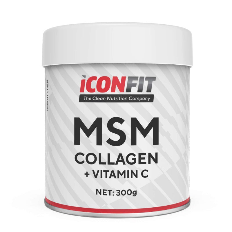 ICONFIT MSM Collagen+Vitamin C 300g