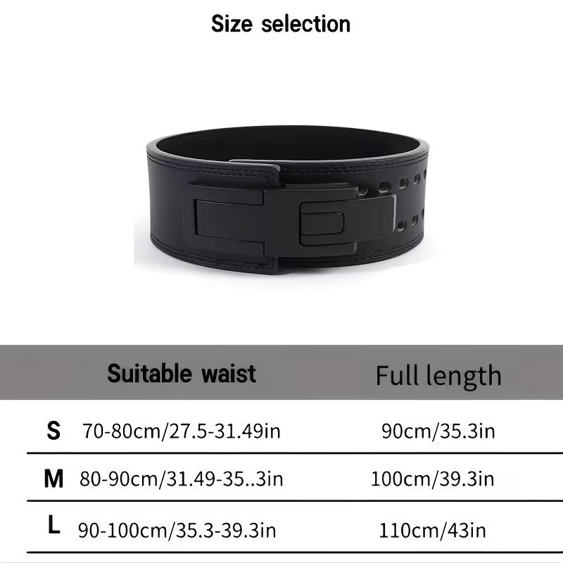 iFit Powerlifting Weight Belt (IFIT14 Black) M