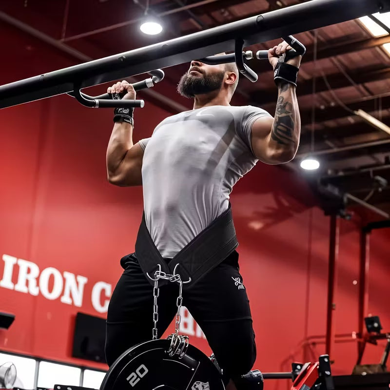 iFit Premium Dip Belt Black (ketiga vöö) IFIT17