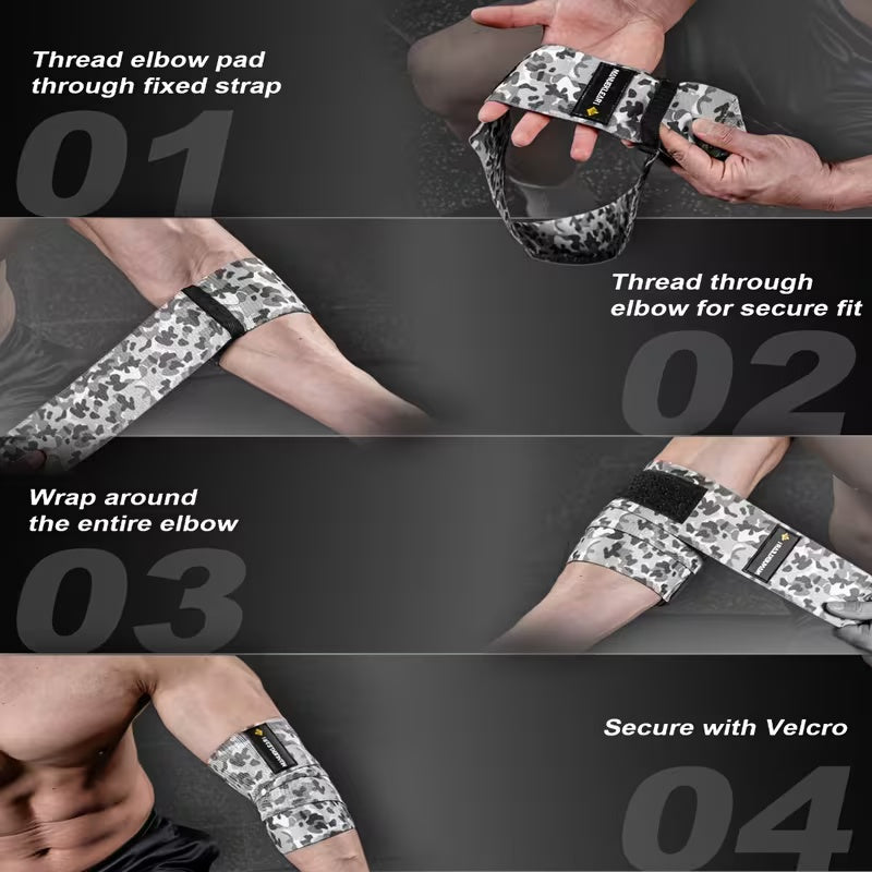 iFit Powerlifting Elbow Sleeve Blue Navy IFIT18