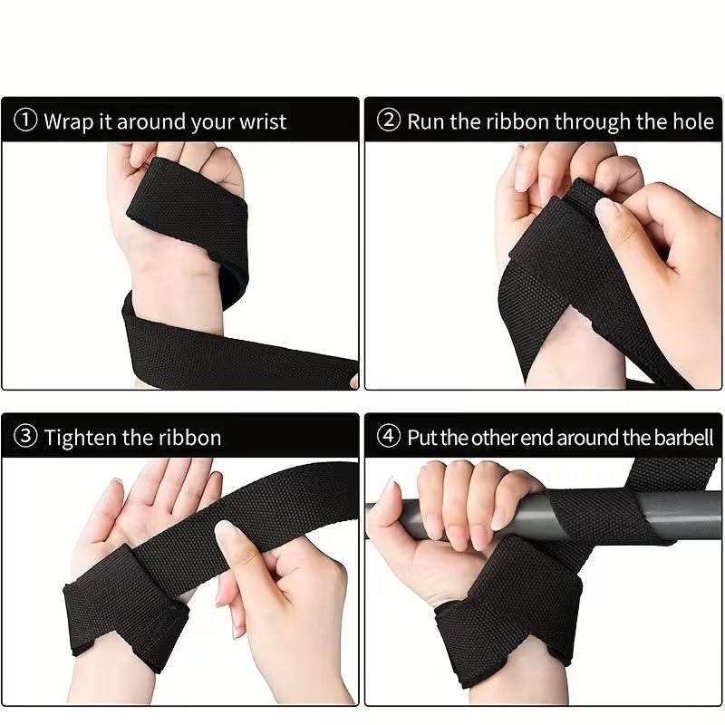 iFit Lifting straps Pink IFIT20