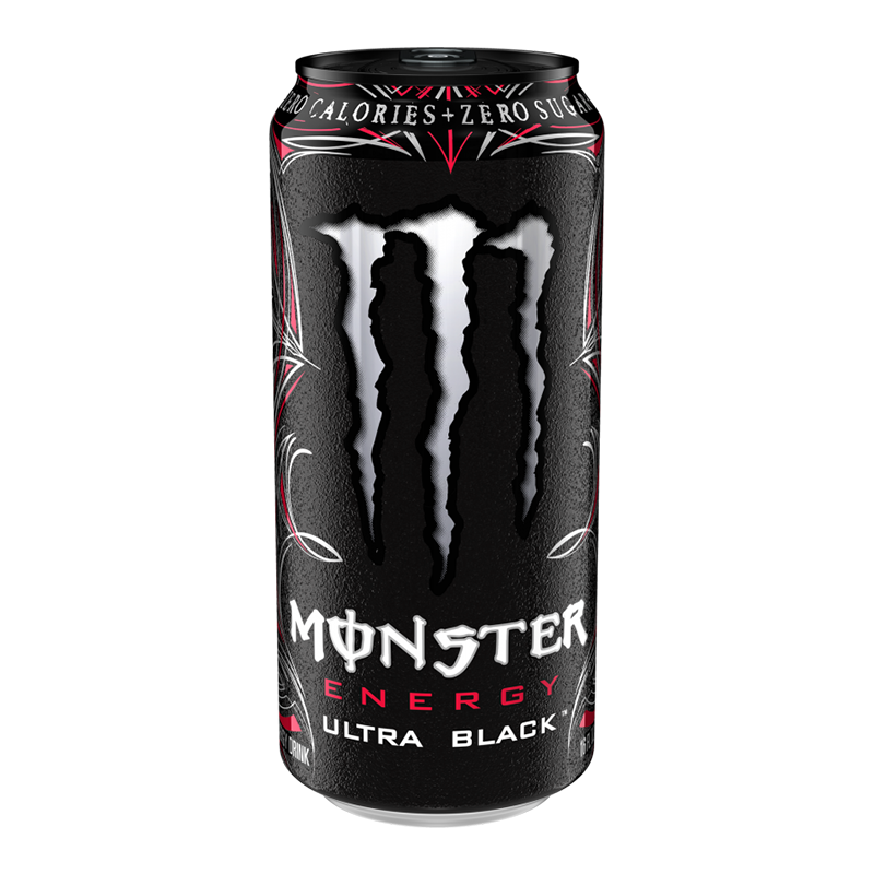 MONSTER Energy Ultra 500ml BLACK (Kirsebær)