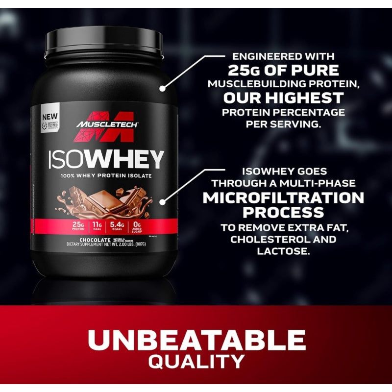 MUSCLETECH Iso Whey 907g