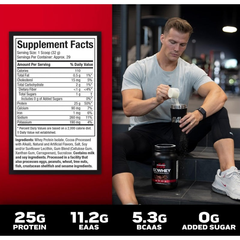 MUSCLETECH Iso Whey 907g