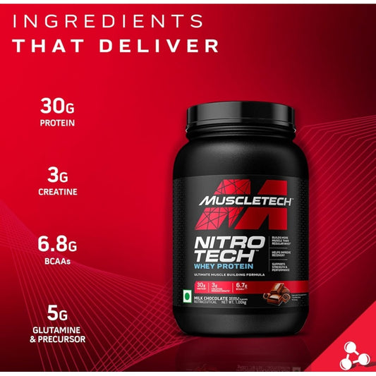 MUSCLETECH Nitro-Tech 4lb (1814g)