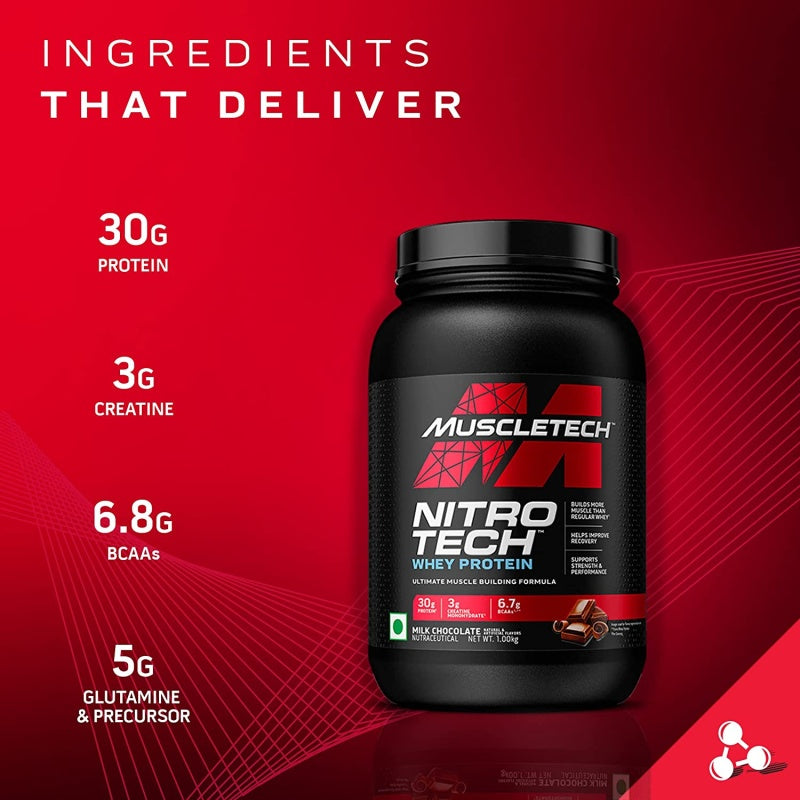 MUSCLETECH Nitro-Tech 2lb Cookies Cream