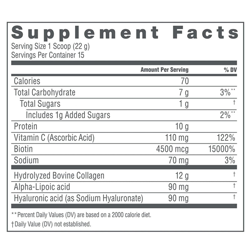 NEOCELL Beauty Infusion 330g Tangerine (Collagen+Hyaluronic Acid + Biotin)