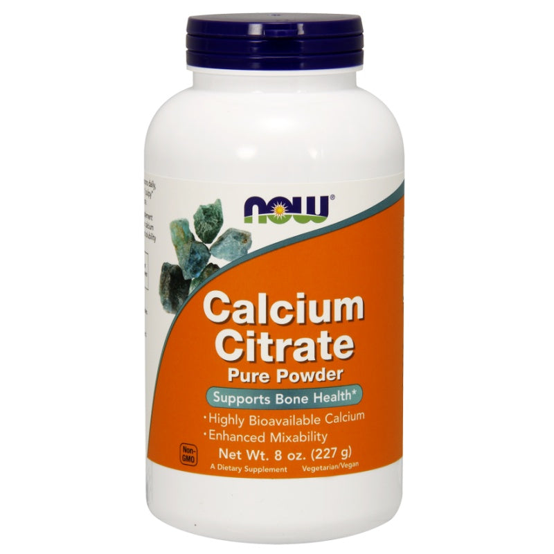 NOW FOODS Calcium Citrate 100% Pure Powder 227g