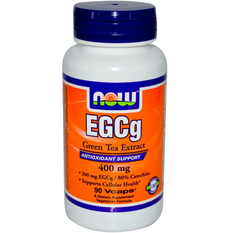 NOW FOODS Green Tea Extract, EGCg 400mg x 90VCaps