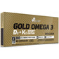 OLIMP Gold Omega 3 D3 + K2 Sport Edition - 60 kapsler