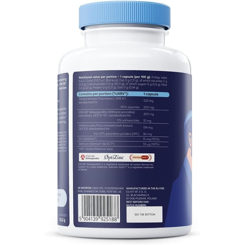 OSAVI Hormonal Support Man - 30 vegan caps