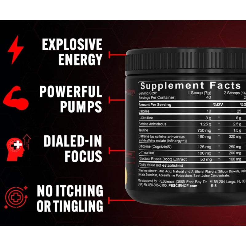PEScience Prolific 280g / 40servings Sour Peach Candy