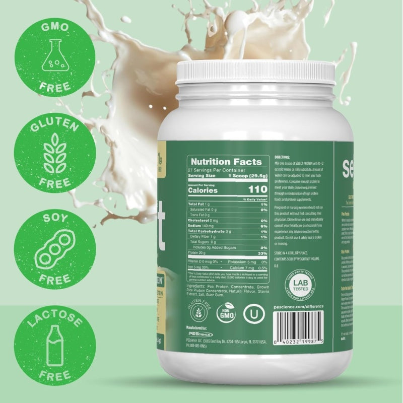 PEScience Select Vegan Protein 27 Servings Cinnamon Delight