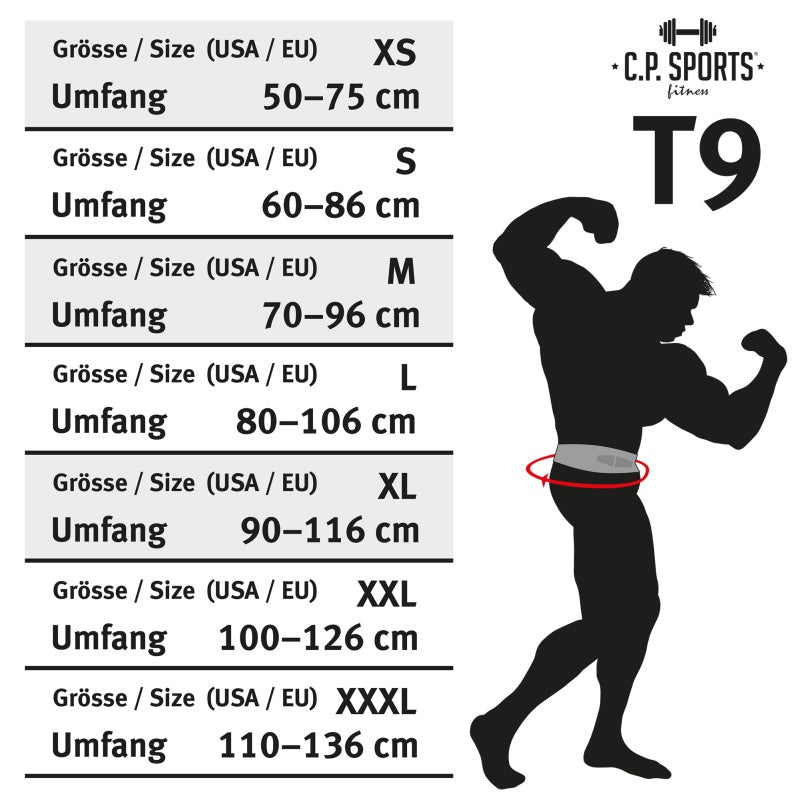 CP SPORTS Profi Powerlifting T9 Camo Grey vöö