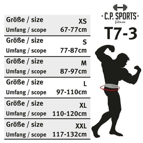 CP SPORTS Professional Ultralight belt (T7-3 Black)