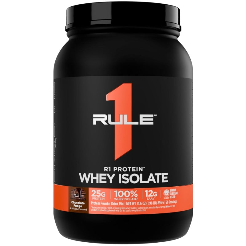 RULE1 R1 Protein Whey Isolate (900g) 28 serv Mint Chocolate Chip