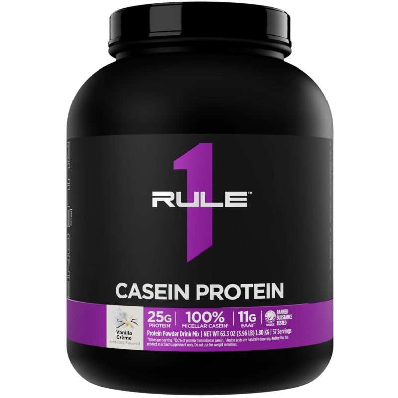 RULE1 R1 Casein Protein (4lbs) 1800g Cookies & Creme
