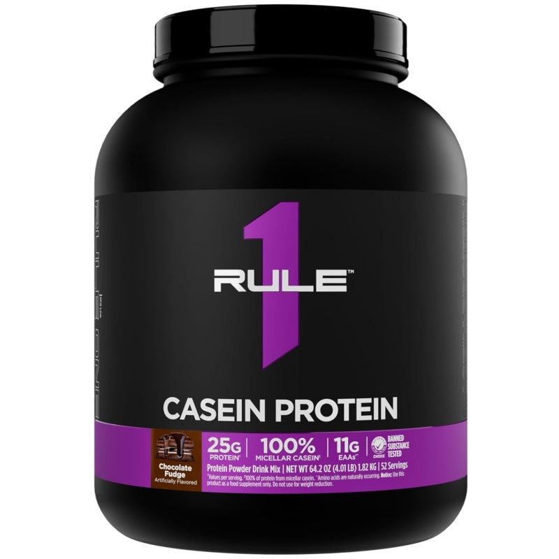 RULE1 R1 Casein Protein (4lbs) 1800g Cookies & Creme