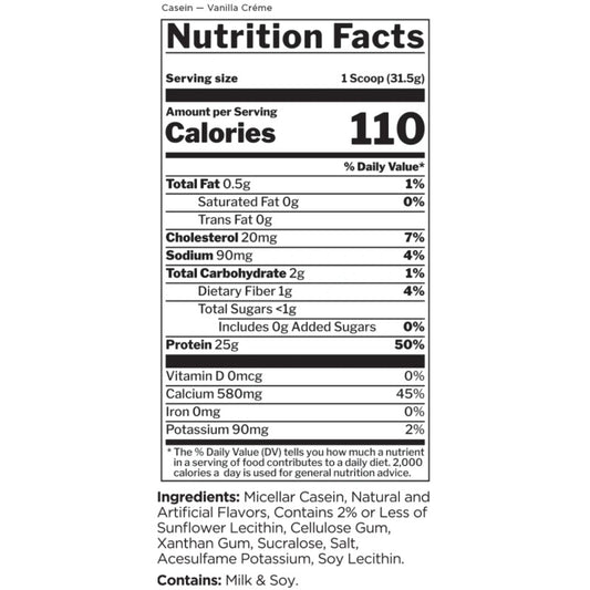RULE1 R1 Casein Protein (4lbs) 1800g Cookies & Creme