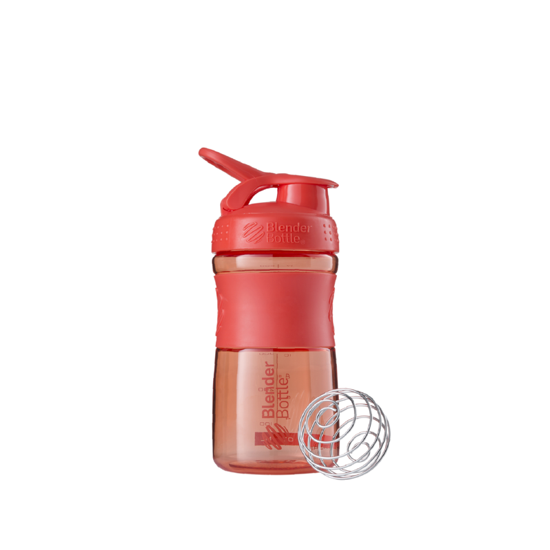 BLENDER BOTTLE Sportmixer 20oz - Korall - 600 ml