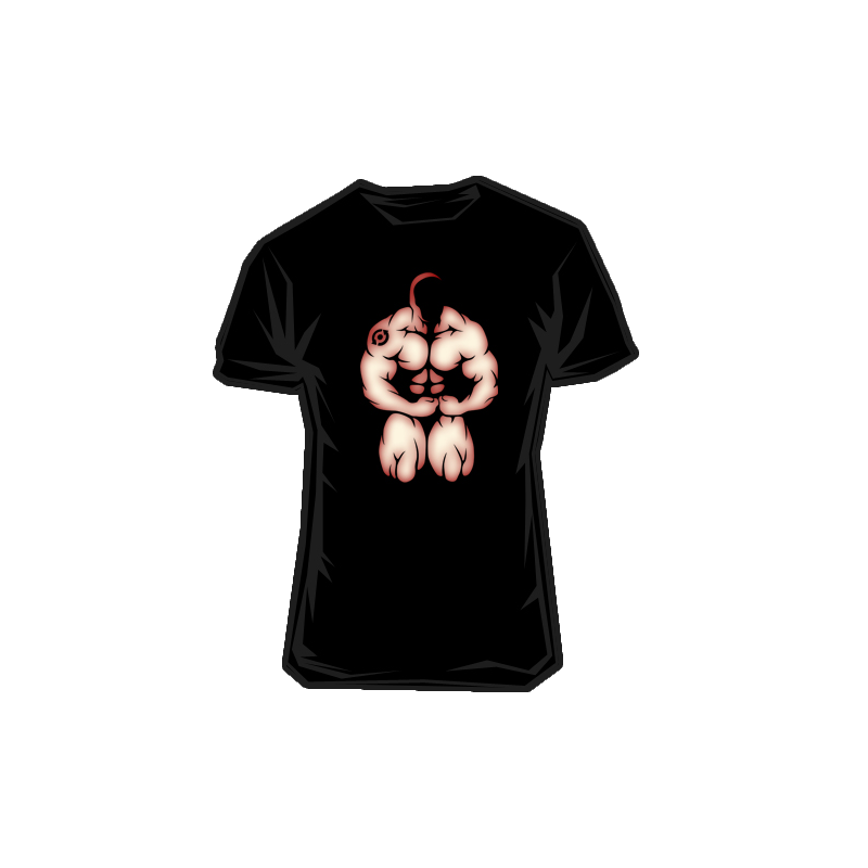 SCITEC T-shirt Tattoo Black (Sort/Pink)