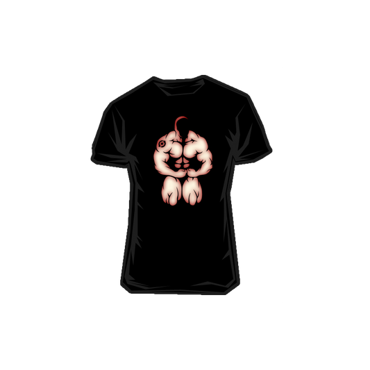 SCITEC T-Shirt Tattoo Black (Must/Roosa)