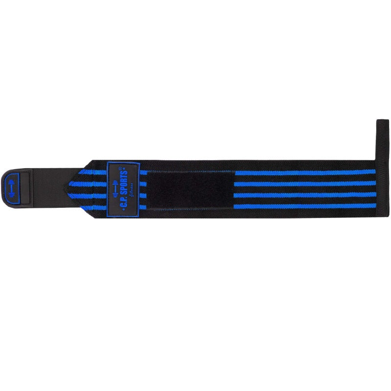 CP SPORTS Strongman Wrist bandages 50cm (T20-1) Must/Sinine
