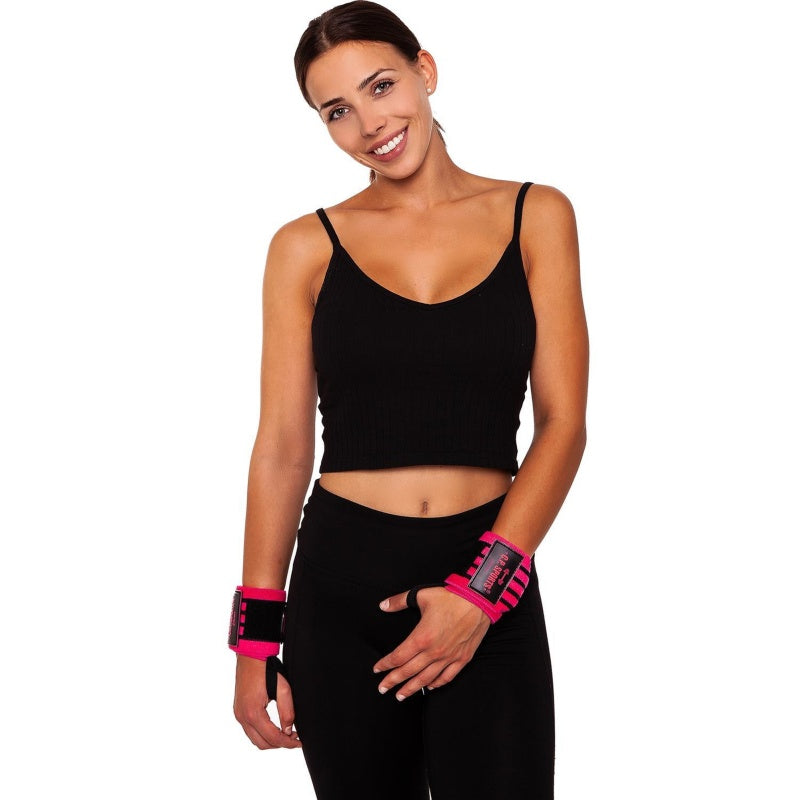 CP SPORTS Strongman Wrist randmesidemed 50cm (T20-1) Must/Roosa
