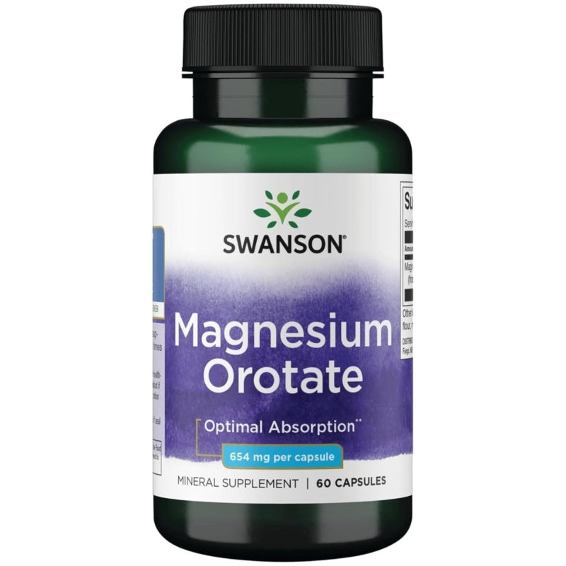 SWANSON Magnesium Orotate 40mg - 60 caps