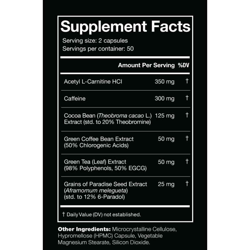 JNX The Omen Fat Burner 100 kapsler