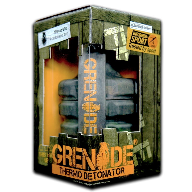 GRENADE nr 1 rasvapõletaja Eestis ja Euroopas - 100caps