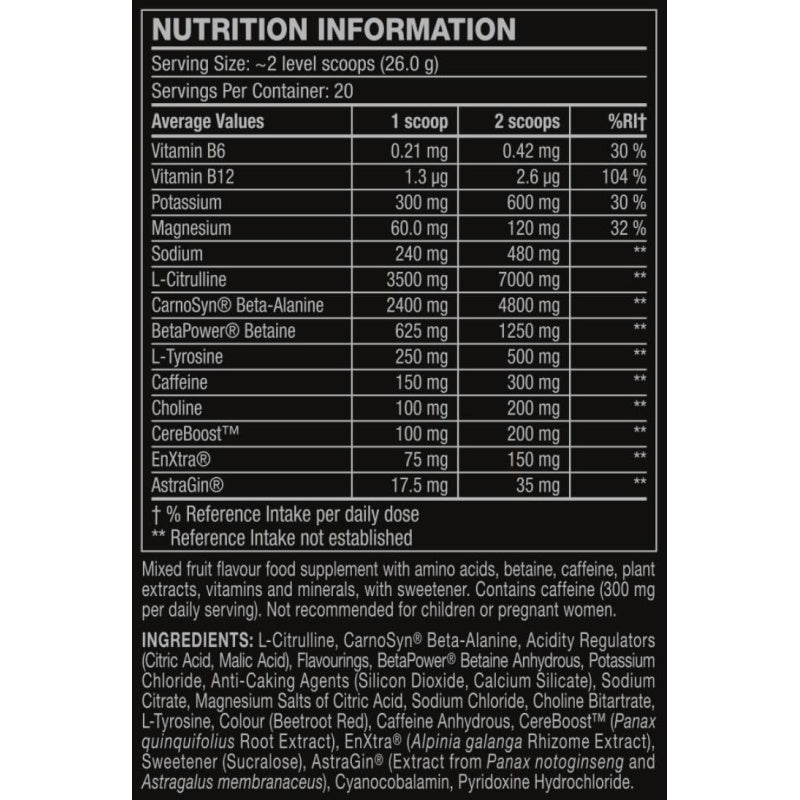 CELLUCOR C4 Ultimate 20 portioner/520g