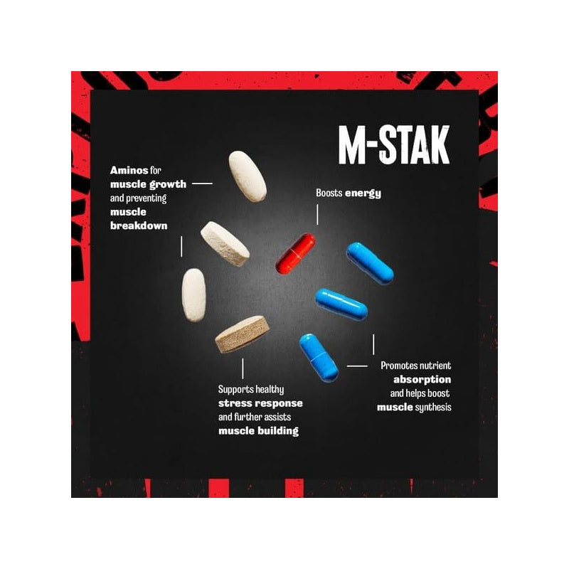 ANIMAL M-STAK 21 pakker