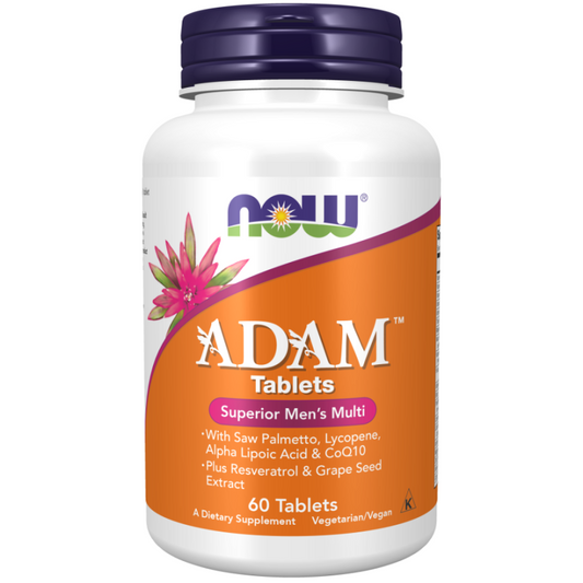 NOW FOODS Adam Superior Mens Multi 60 tabletter