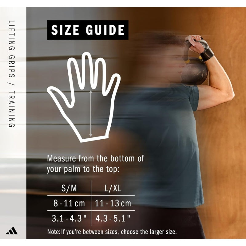Adidas Lifting Grips Pack - Black/White