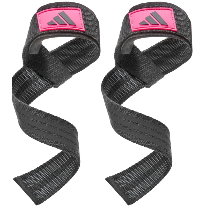 Adidas Lifting Straps Sort/Pink