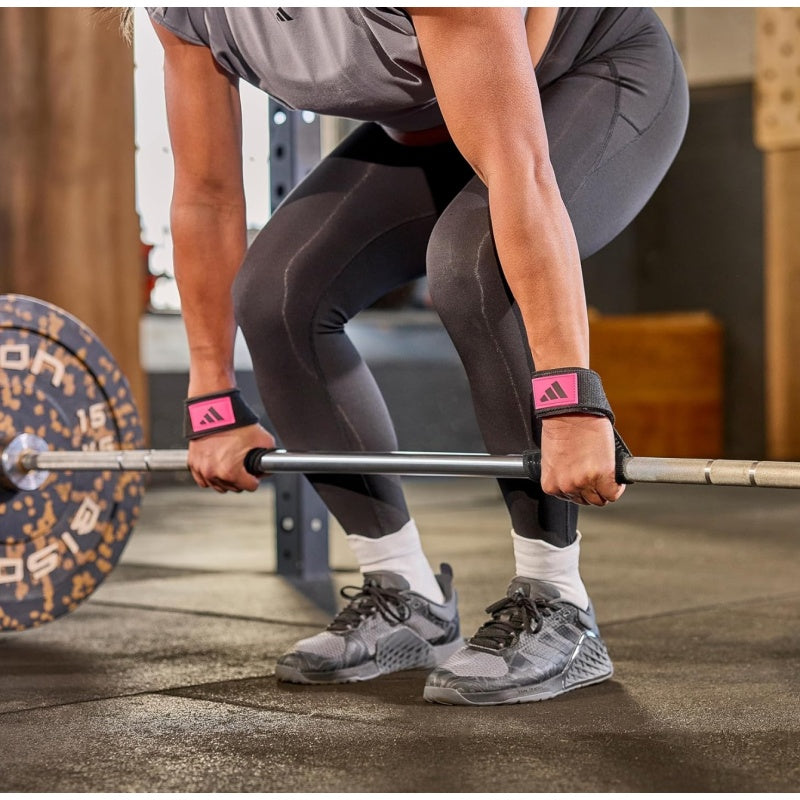 Adidas Lifting Straps Black/Pink