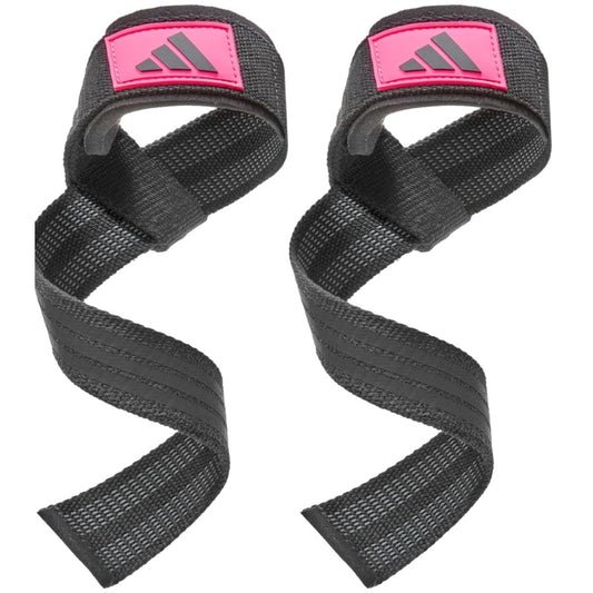 Adidas Lifting Straps Sort/Pink
