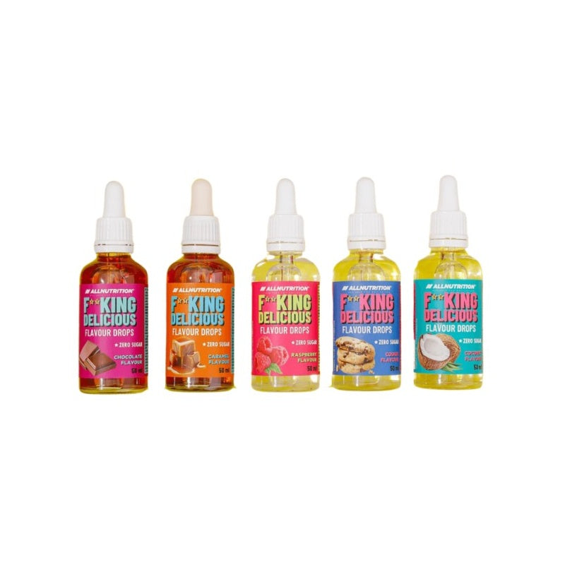 ALLNUTRITION Fitking Delicious Flavour Drops 50 ml Cookie Crunch Cinnamon