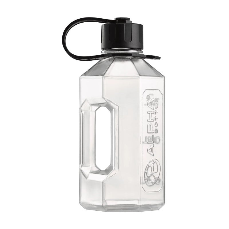 ALPHA DESIGNS XL Kande 1600ml - Klar (sort rem)