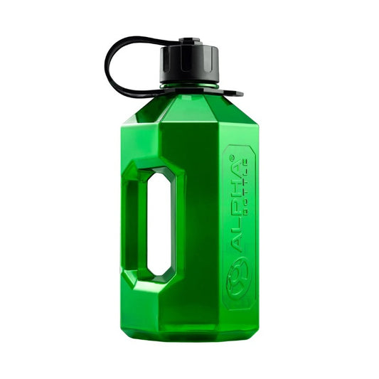ALPHA DESIGNS XXL-kanna 2400 ml GRÖN (svart rem)