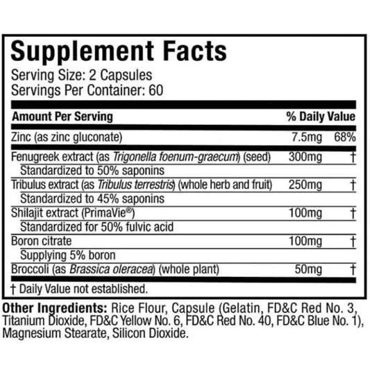 MUSCLETECH Alpha Test - 120 caps