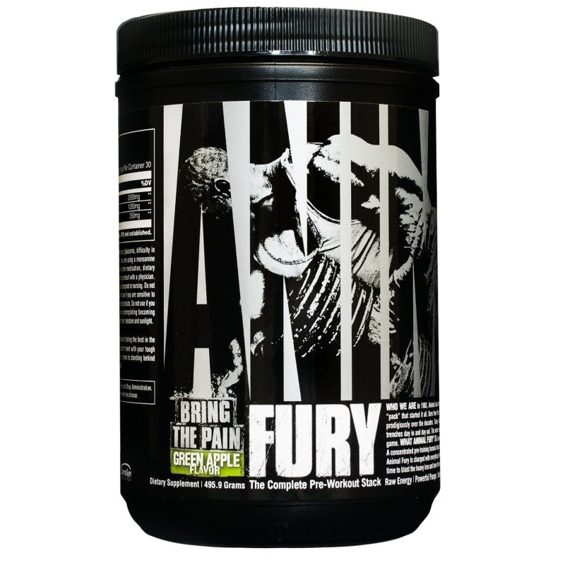 Animal Fury 30 serveringer Grønt Æble