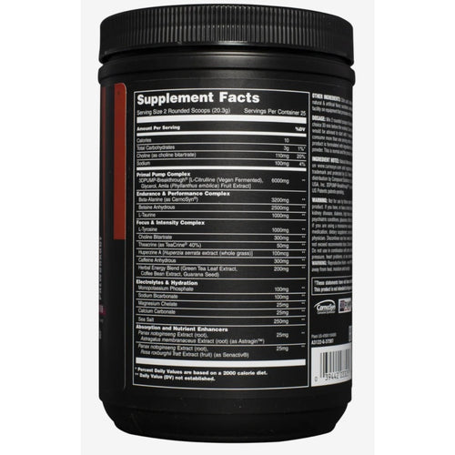 ANIMAL Primal 25serv/507g Strawberry Watermelon