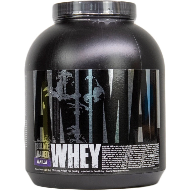 Animal Whey Isolate Loaded 5 lbs (2.3 kg) Chocolate