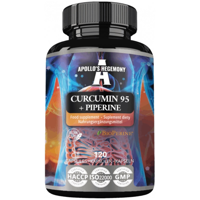 APOLLO´S HEGEMONY Curcumin 95 + Piperine 120 caps.